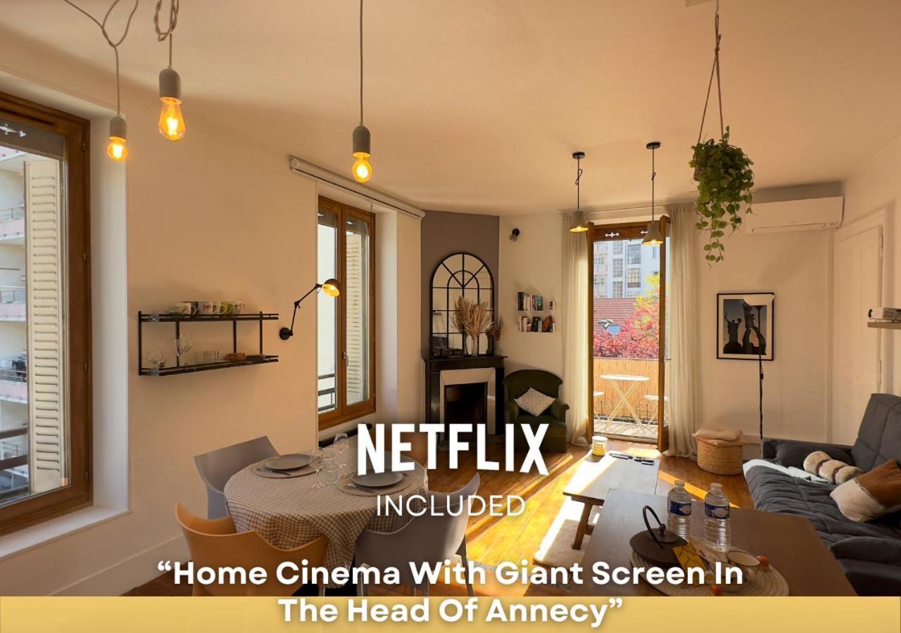 Duplex Loft - Central & Home Cinema อานซี ภายนอก รูปภาพ
